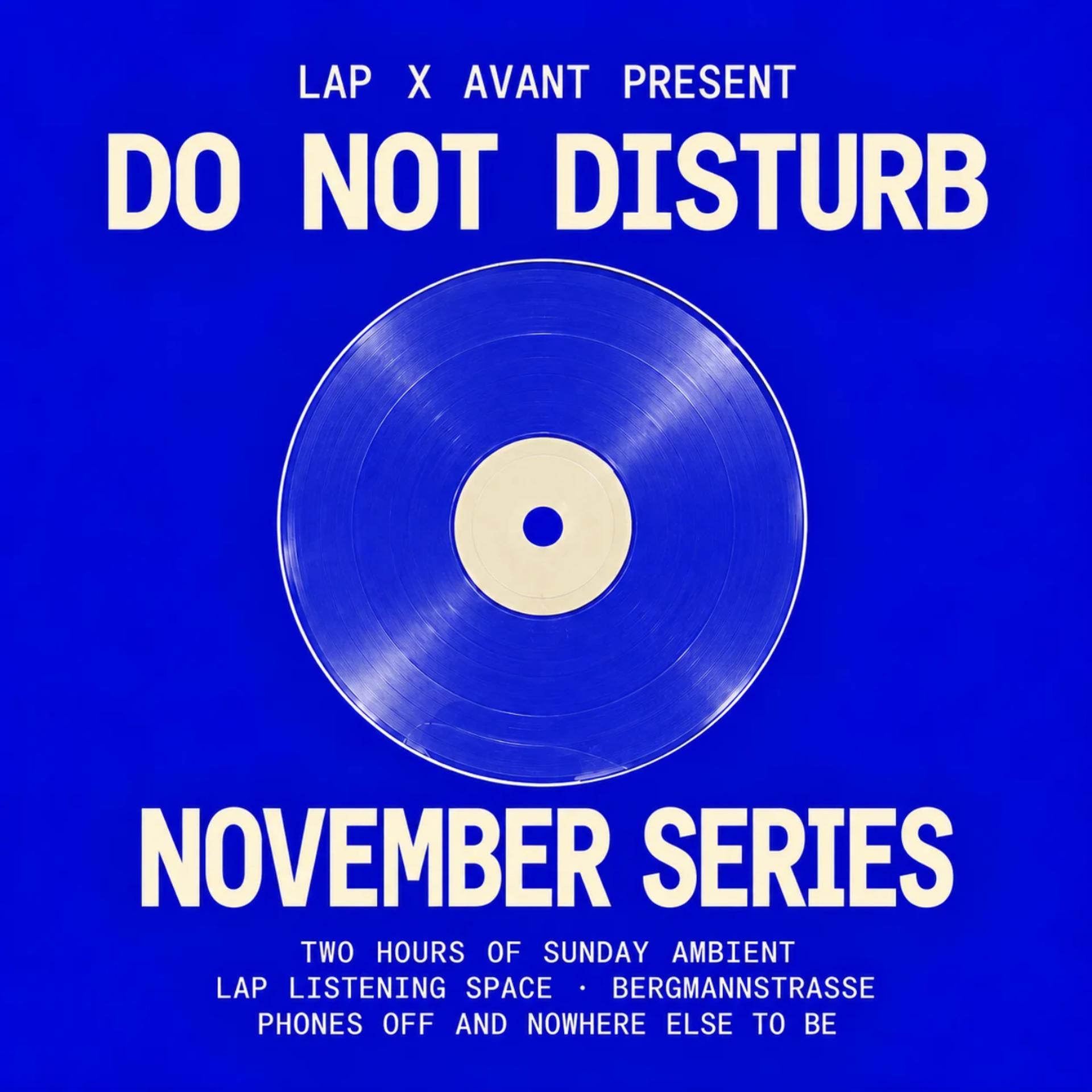 Do not Disturb - Ambient Series