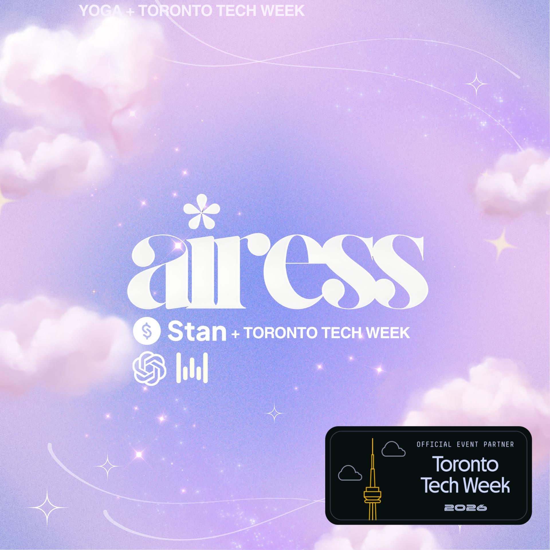 airess x Stan: designathon at toronto tech week