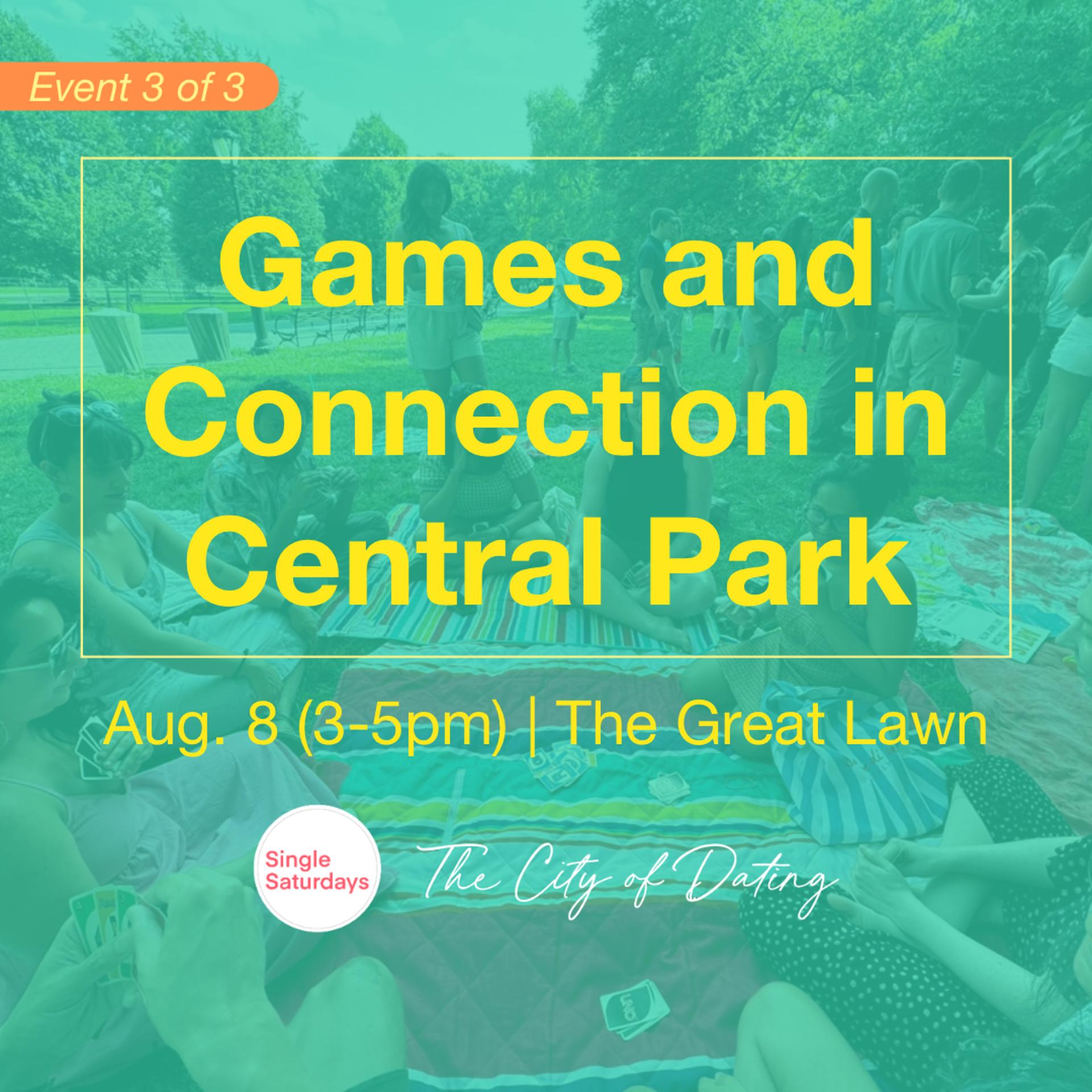 Event image for Games + Connection in Central Park (3 of 3) in Manhattan