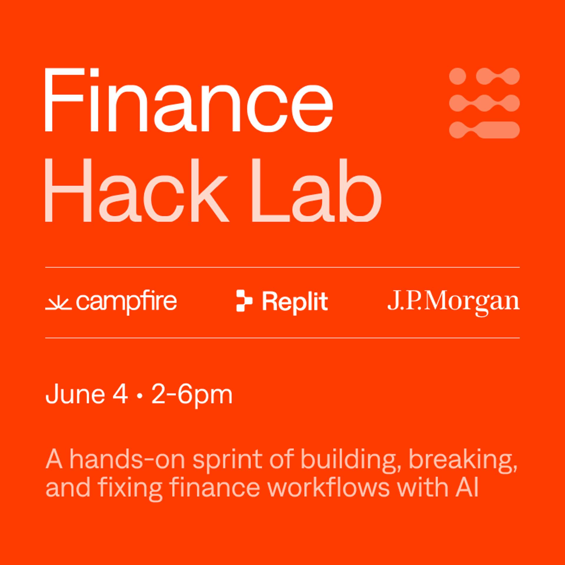 Campfire x Replit x J.P.Morgan SF Finance Hack Lab