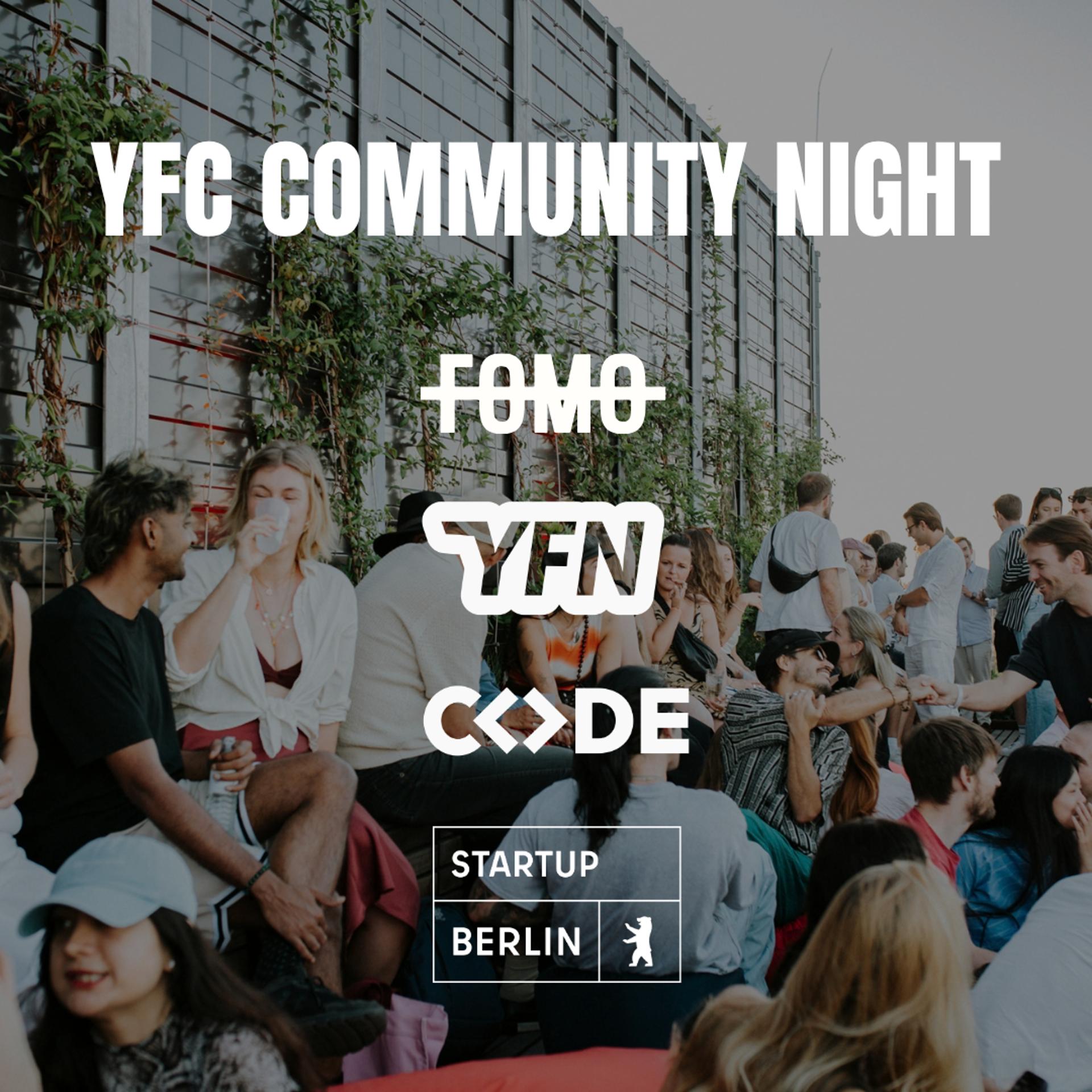 YFC Community Night by FOMO x CODE x Startup Berlin