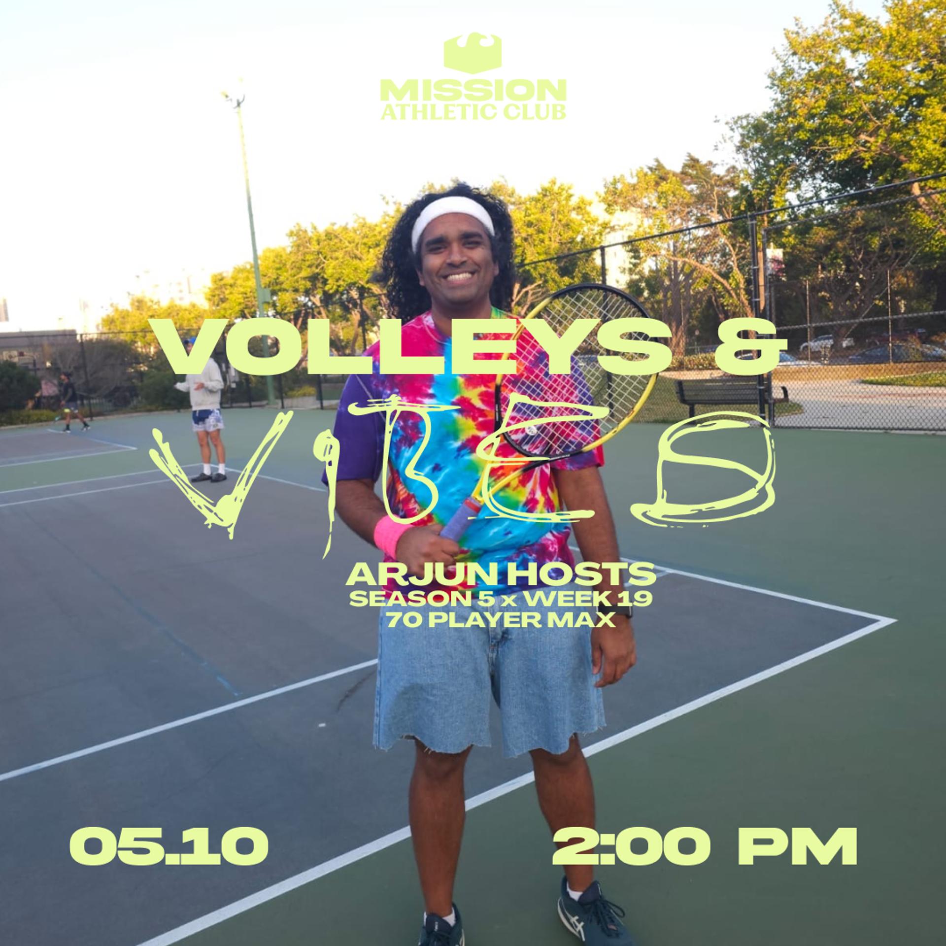Bianca Hosts Volleys & Vibes: Week 19