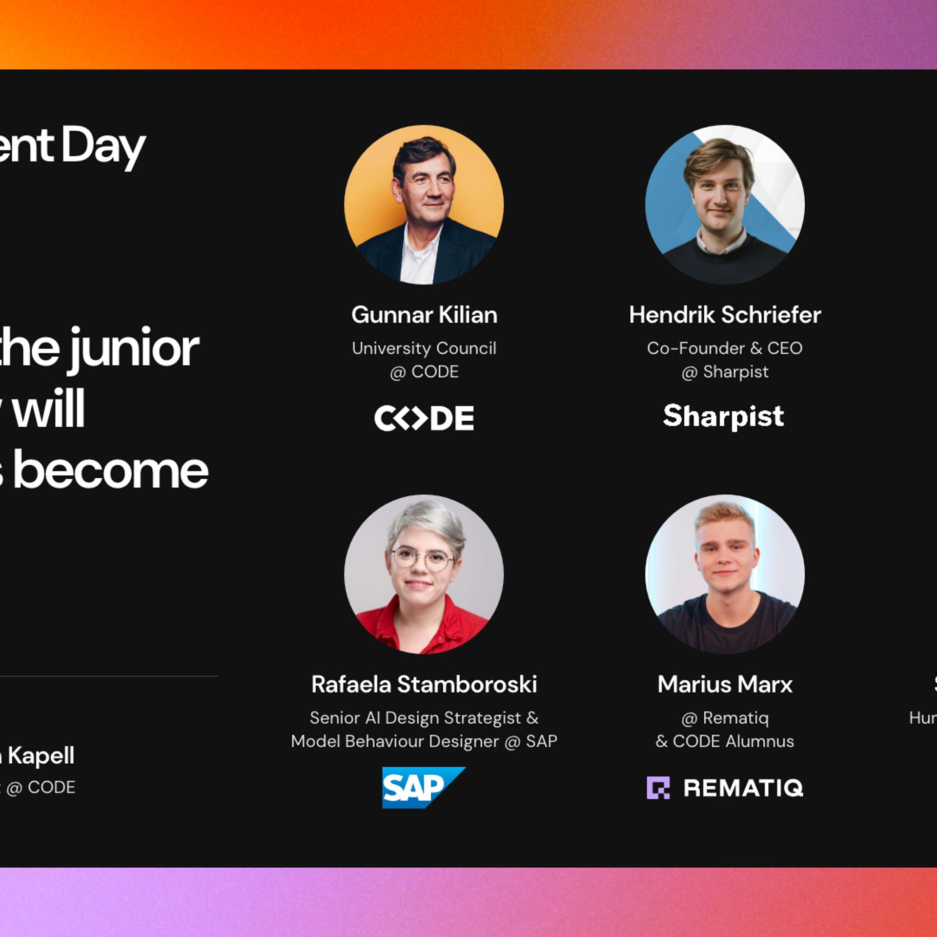 Talent Day Panel Discussion event artwork