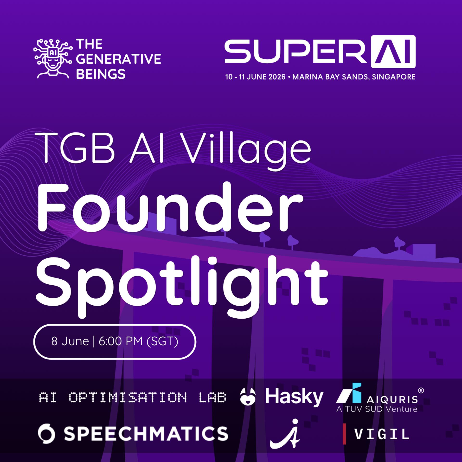 TGB AI Village - Founder Spotlight
