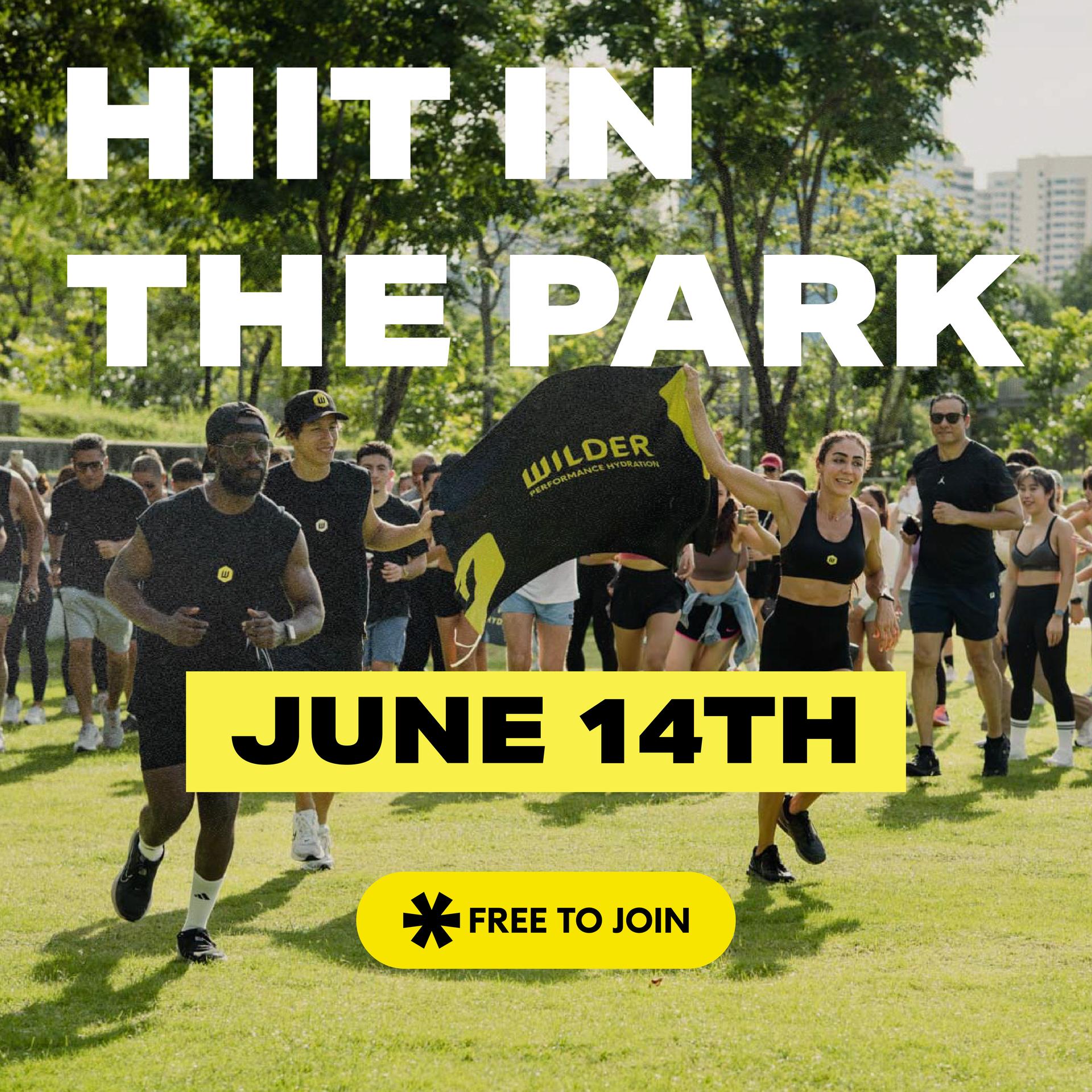 Wilder Training Club : Hiit In The Park