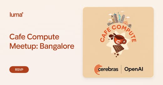 Cafe Compute Meetup: Bangalore