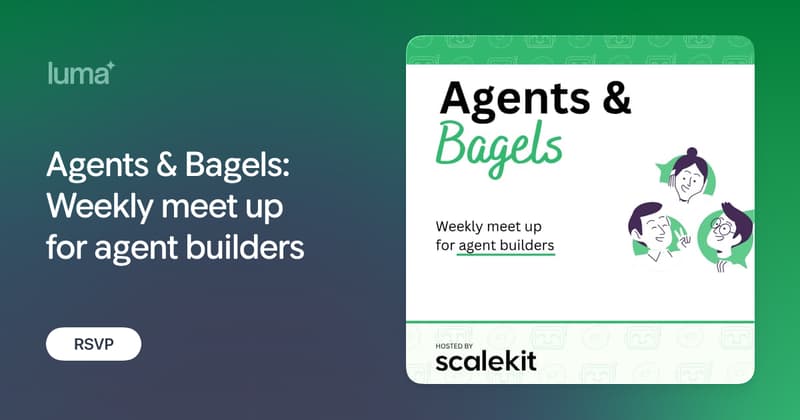 Agents & Bagels - Weekly Meetup For Agent Builders event image