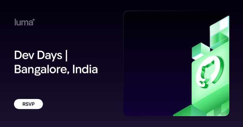 Dev Days | Bangalore, India