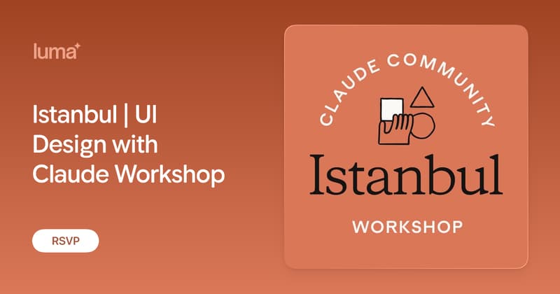 Istanbul | UI Design with Claude Workshop