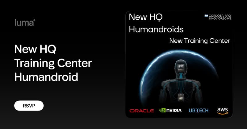 New HQ Training Center Humandroid · Luma