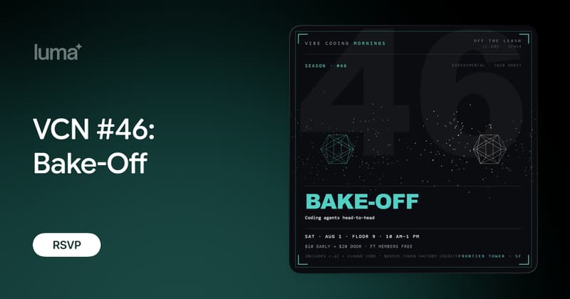 VCN #46: Bake-Off