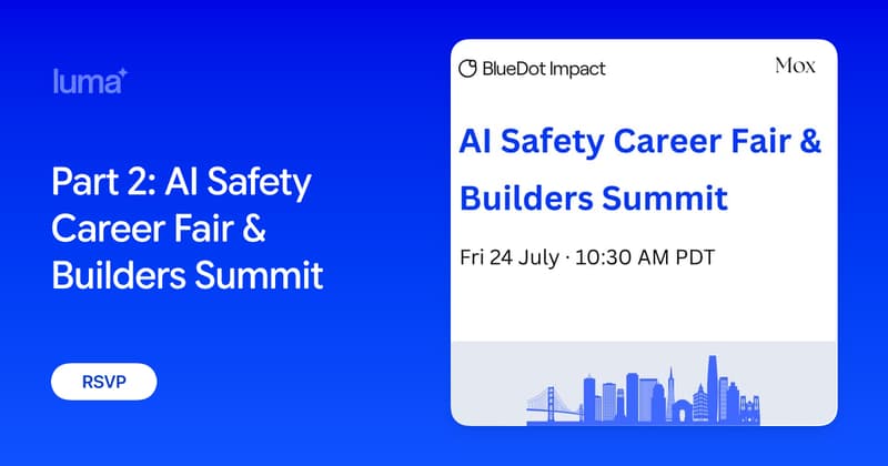 AI Safety Career Fair & Builders Summit event image