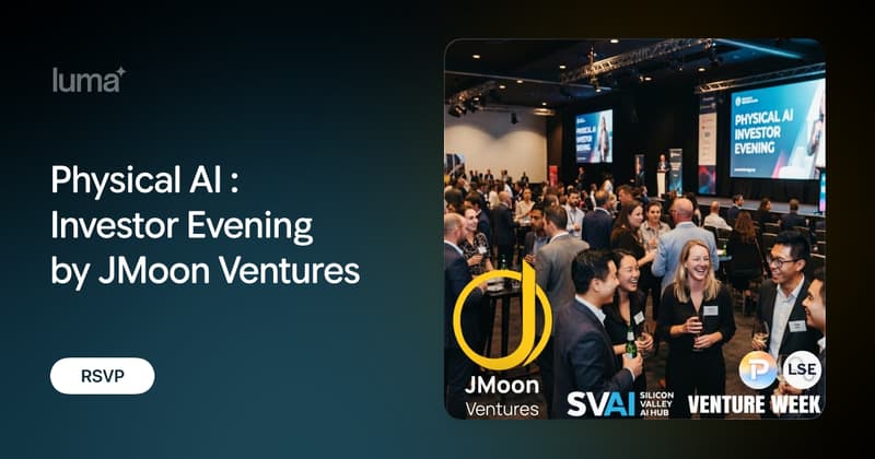 Physical AI Investor Evening by JMoon Ventures