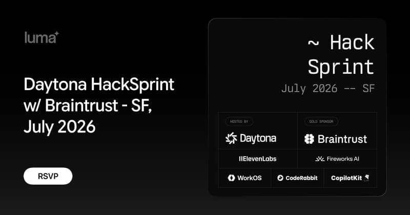 Daytona HackSprint event image