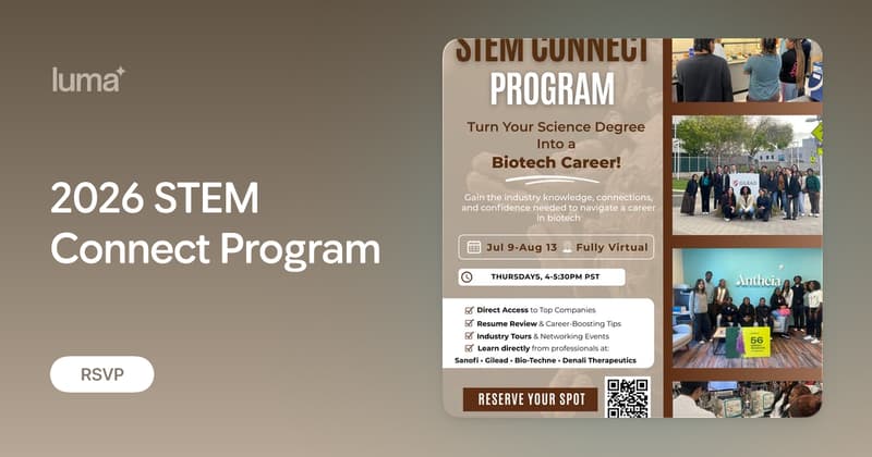 2026 STEM Connect Program · Luma