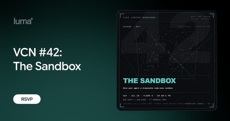 VCN #42: The Sandbox