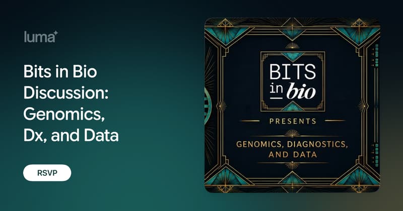 Bits In Bio - Genomics, Dx & Data event image