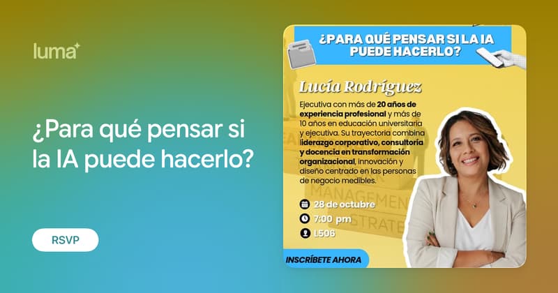 ¿Para qué pensar si la IA puede hacerlo?