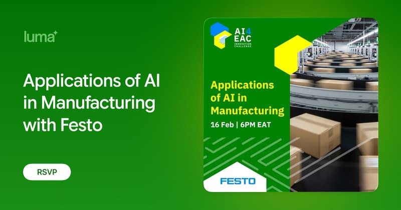 Applications of AI in Manufacturing with Festo · Zoom · Luma