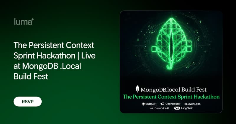 The Persistent Context Sprint Hackathon event image