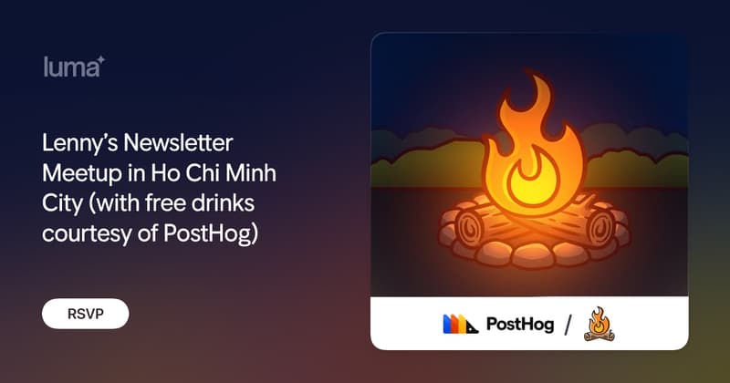 Lenny's Newsletter Meetup in Ho Chi Minh City