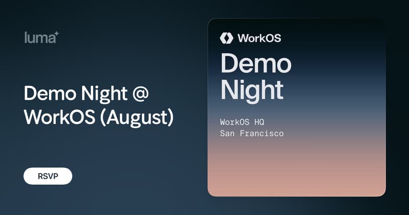 Demo Night @ WorkOS event image