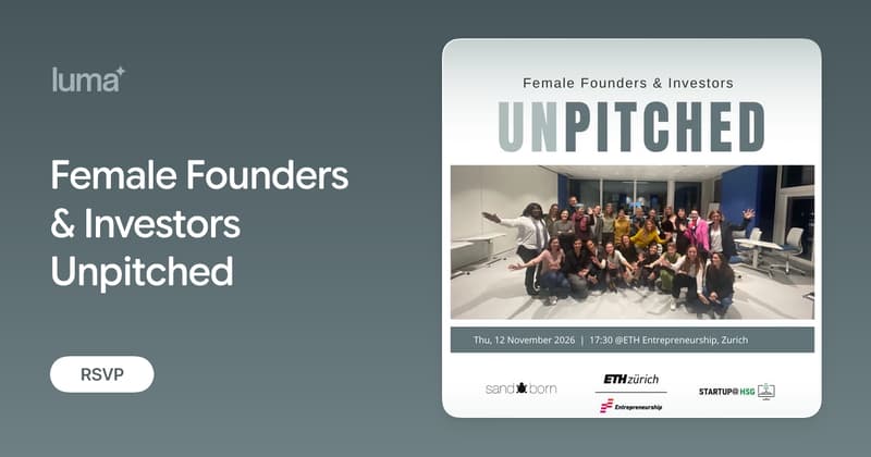 Female Founders & Investors Unpitched