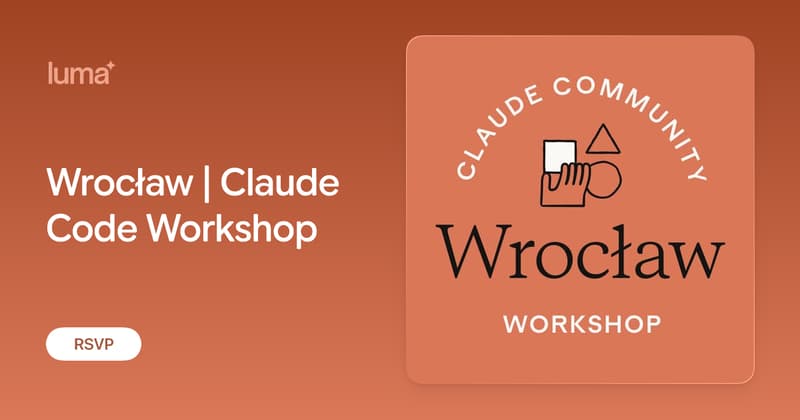 Wrocław | Claude Code Workshop