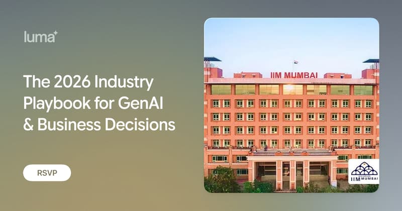 The 2026 Industry Playbook for GenAI & Business Decisions · Luma