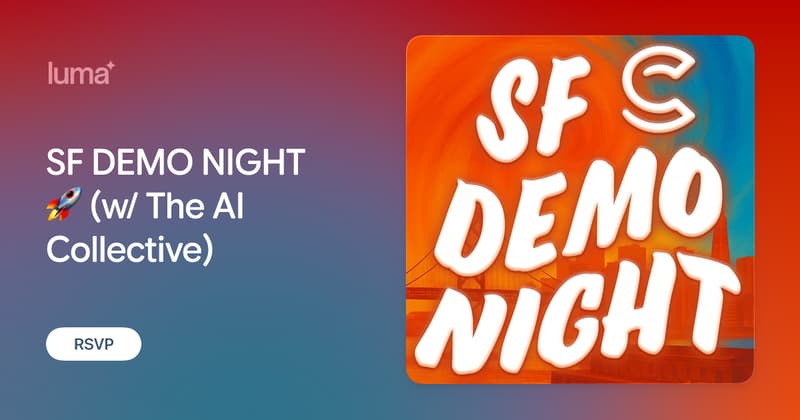 AI Demo Night event image