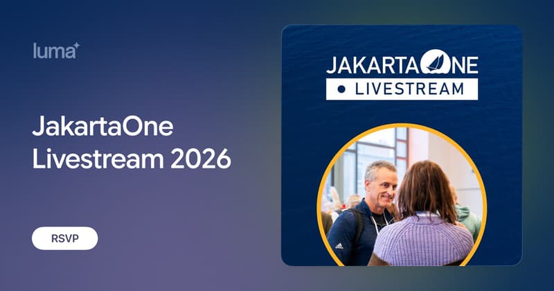 JakartaOne Livestream 2026 · Luma