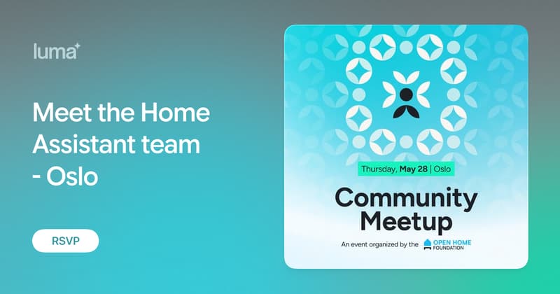 Meet the Home Assistant team - Oslo · Luma
