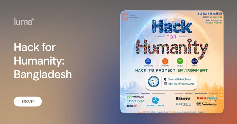 Hack for Humanity: Bangladesh