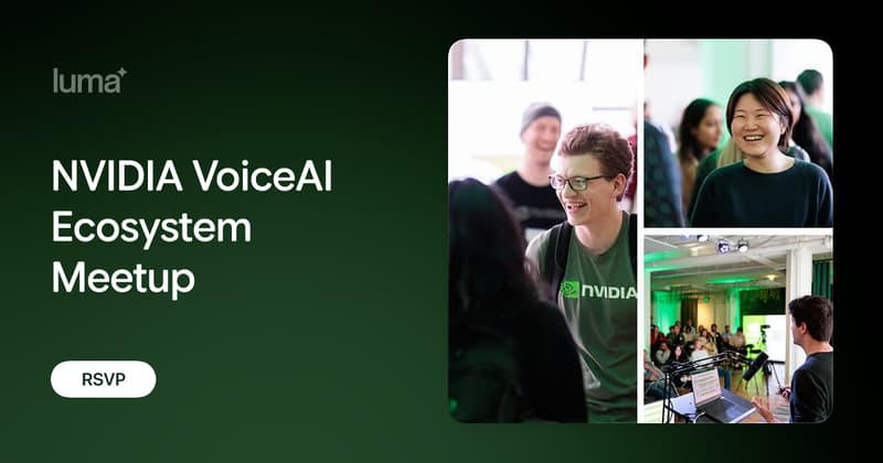 NVIDIA VoiceAI Ecosystem Meetup