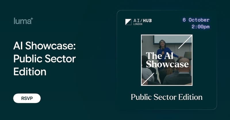 AI Showcase: Public Sector Edition