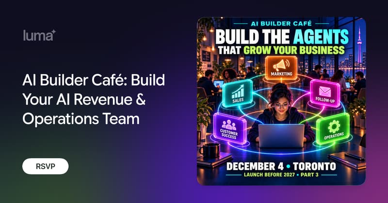 AI Builder Café: Build Your AI Revenue & Operations Team