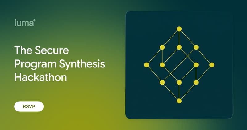The Secure Program Synthesis Hackathon · Luma