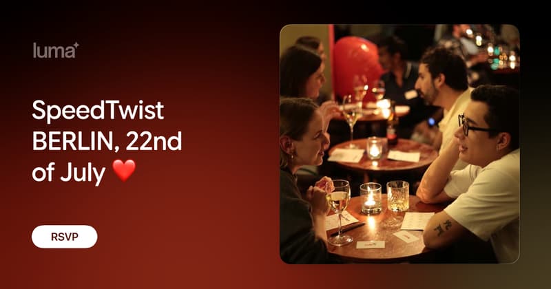 SpeedTwist Berlin – Speed Networking