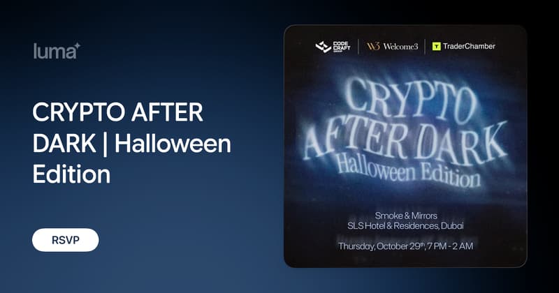 CRYPTO AFTER DARK: Halloween Edition