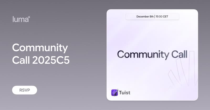 Community Call 2025C5 · Luma