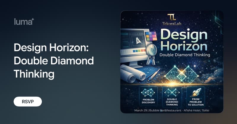 Design Horizon: Double Diamond Thinking