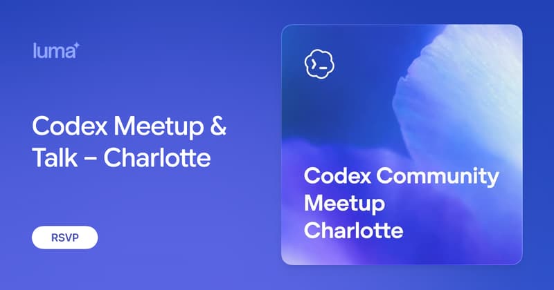 Codex Meetup & Talk – Charlotte