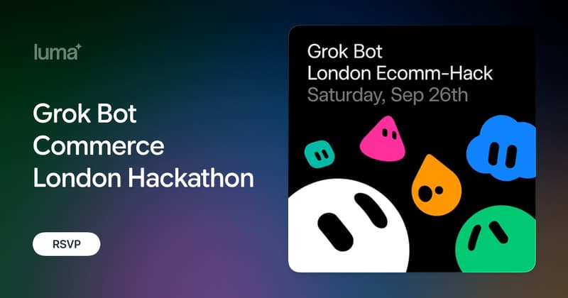 Grok Bot Commerce London Hackathon