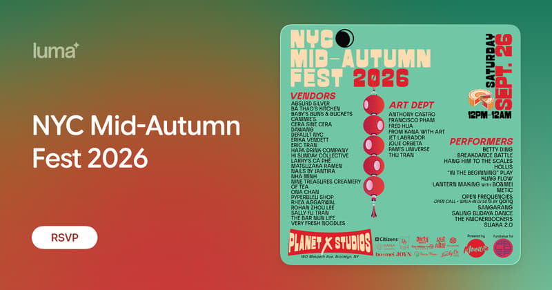 NYC Mid-Autumn Fest at Moonlite