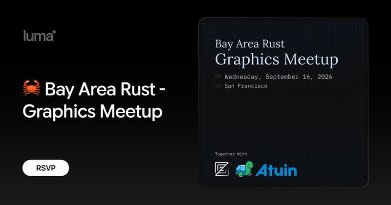 Bay Area Rust - Graphics Meetup event image