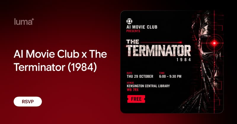 AI Movie Club x The Terminator (1984)