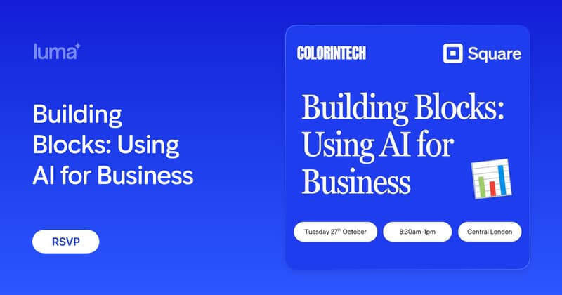 Building Blocks: Using AI for Business