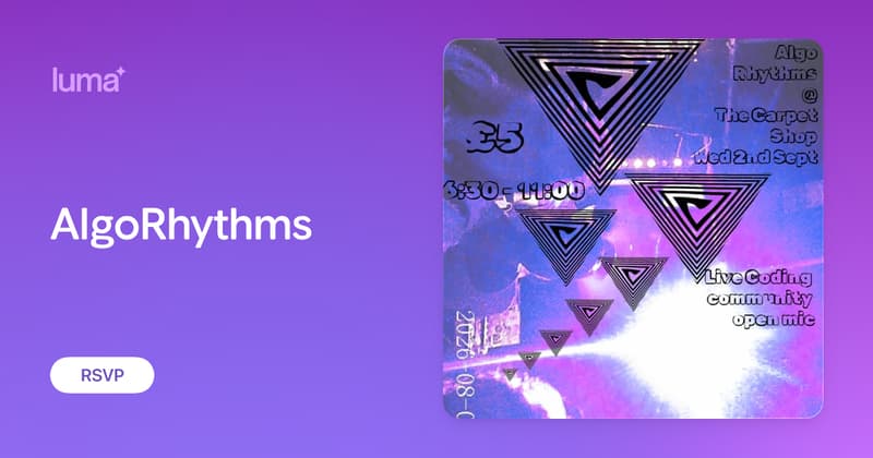 AlgoRhythms · Luma