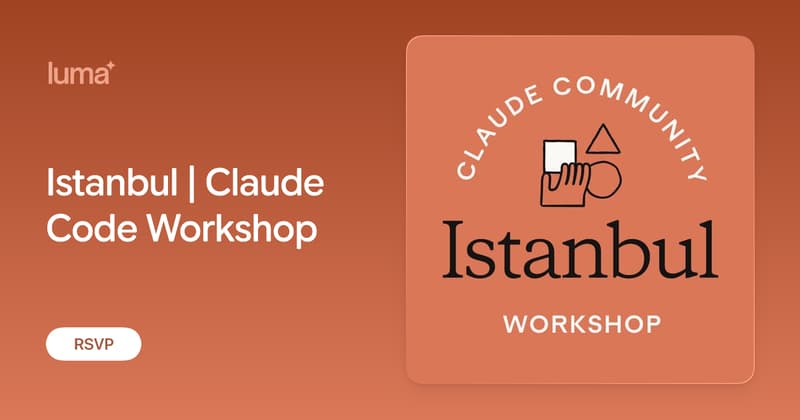 Istanbul | Claude Code Workshop