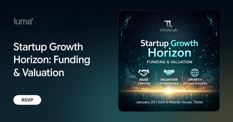 Startup Growth Horizon: Funding & Valuation